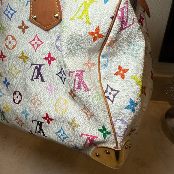 Vintage Louis Vuitton Murakami Speedy 30 – White / Multicolor - Picture 15 of 16